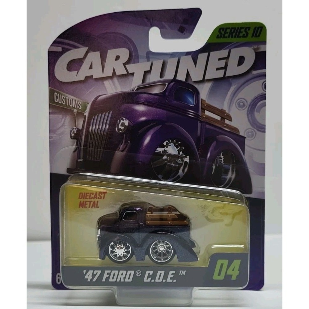 Car Tuned Series 10 Customs Street '47 Ford C.O.E. #04 Purple 2026 Release Toy